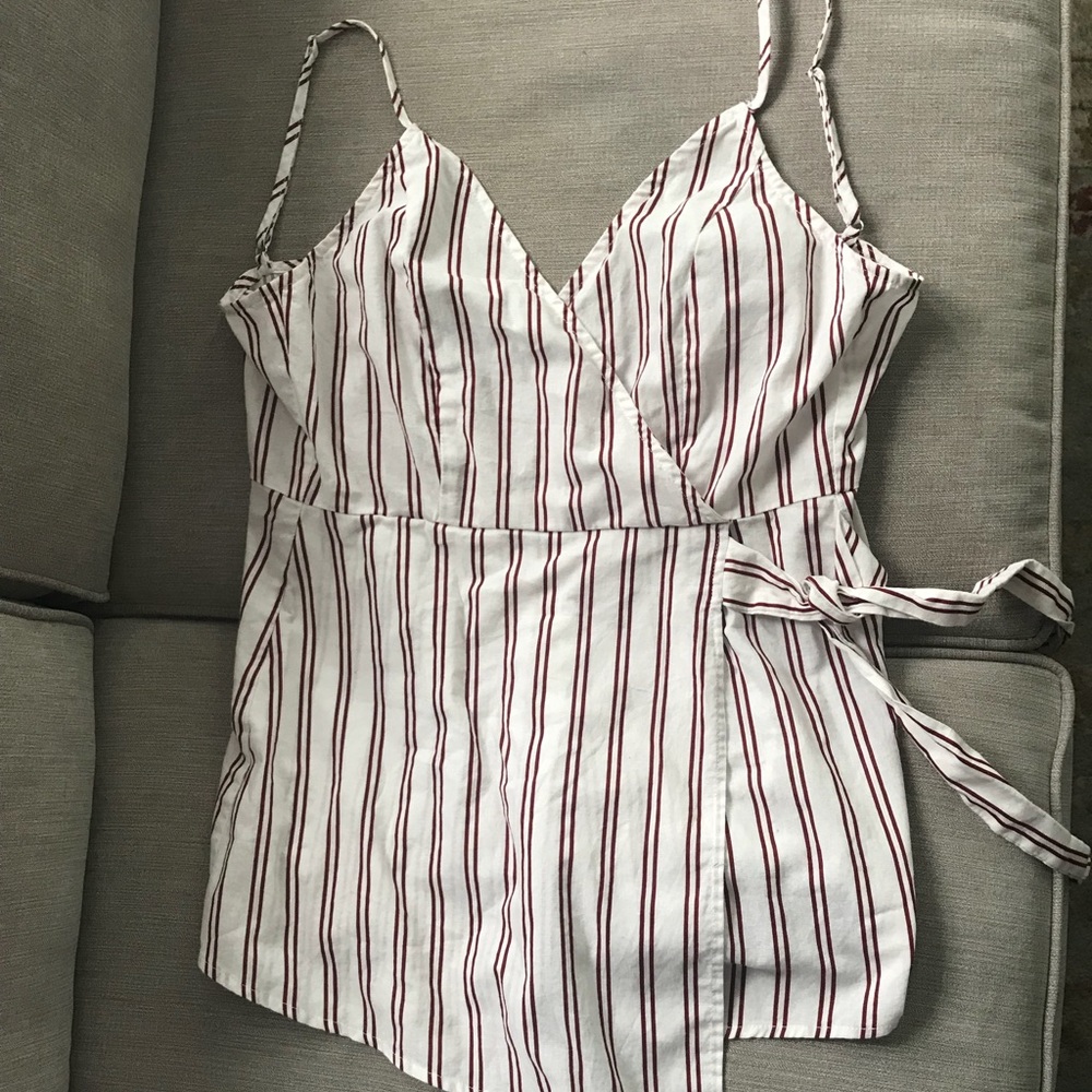 Tobi Striped Romper